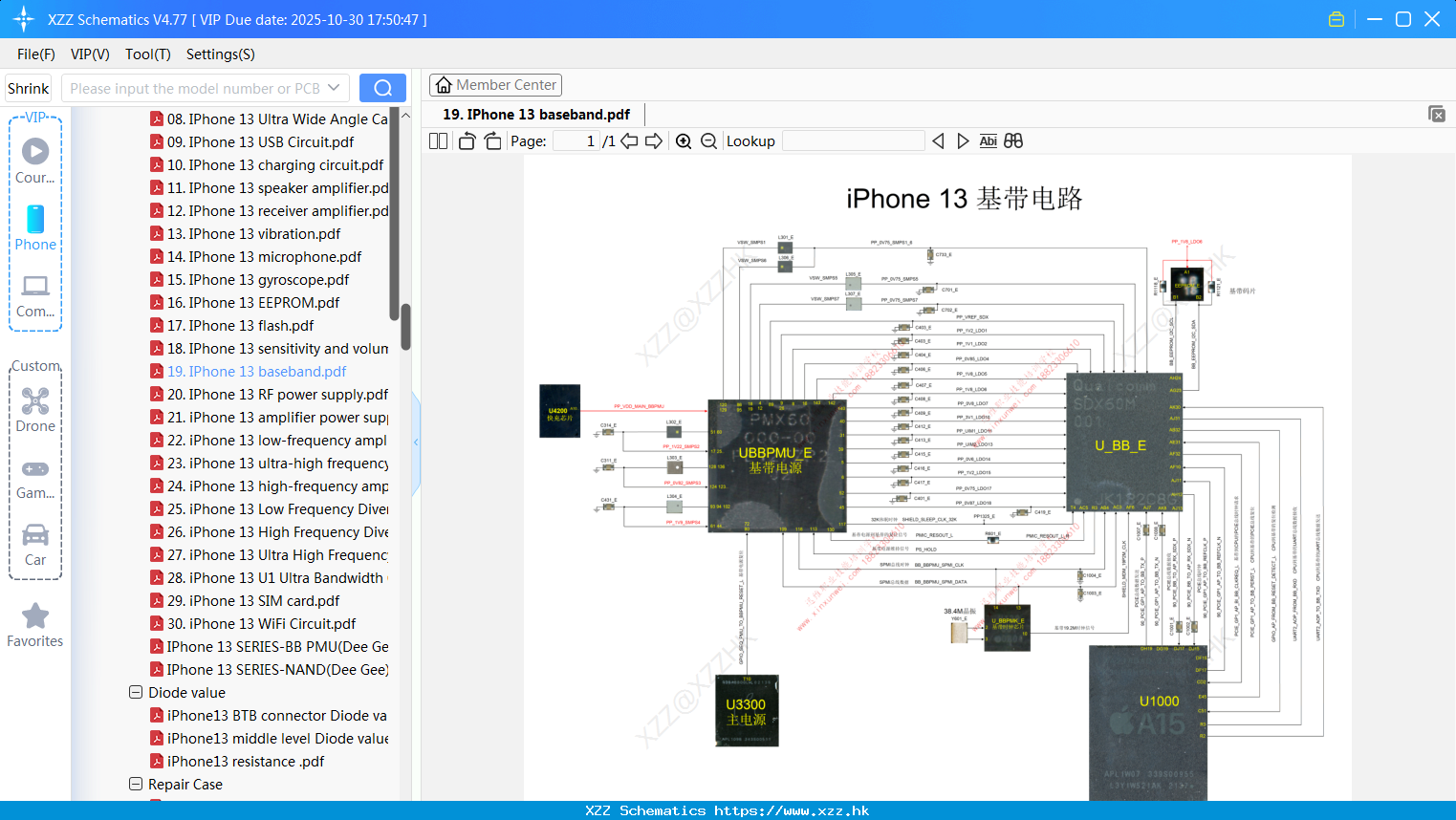 19. IPhone 13 Baseband